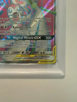 2019 POKEMON SUN & MOON UNBROKEN BONDS FULL ART/GARDEVOIR & SYLVEON GX PSA 9 - Image 4