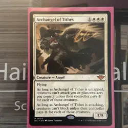 Archangel of Tithes Outlaws of Thunder Junction RARE MTG - Image 1