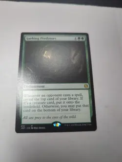 Magic the Gathering Lurking Predators Jumpstart Enchantment - Image 1