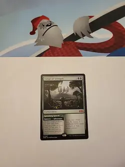 MTG - Virtue of Strength- Wilds of Eldraine- Regular Mythic - Image 1