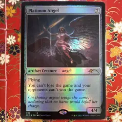 Platinum Angel Secret Lair Drop Foil Rare Colorless 496 - Image 1