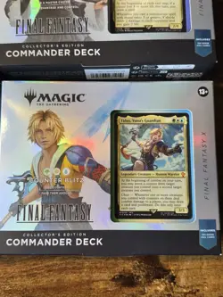 New Magic The Gathering Final Fantasy Collector’s Ed. Commander Deck Bundle - Image 4