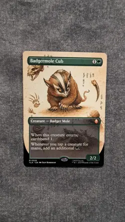 Badgermole Cub (Borderless) Avatar: The Last Airbender Regular - Image 1