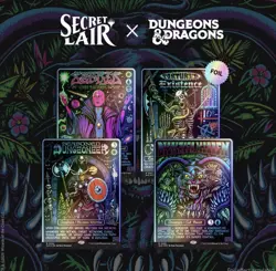MTG PRESALE Secret Lair Drop D&D FOIL Black Lights & Dark Dungeons SEALED US - Image 1