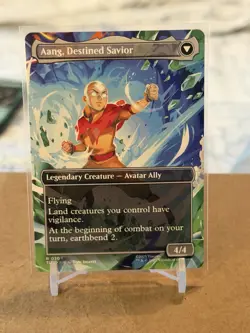 Aang, at the Crossroads (Borderless) Avatar: The Last Airbender Regular - Image 2