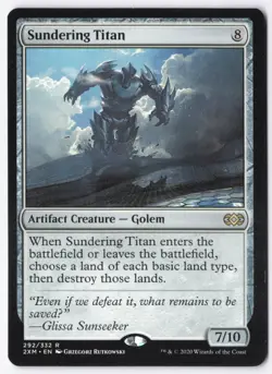 Sundering Titan Normal R Double Masters 292 NM - Image 1