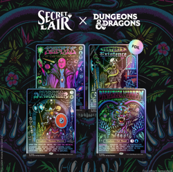 MTG PRESALE Secret Lair Drop D&D FOIL Black Lights & Dark Dungeons SEALED US - Image 1