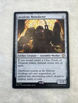 NM Academy Manufactor, MTG, Bloomburrow Commander, Magic the Gathering, 264 - Image 1