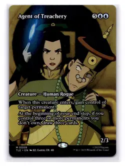 Agent of Treachery M Avatar: The Last Airbender: Eternal-Legal 9 LP-NM - Image 1