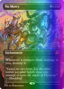 MTG Magic the Gathering No Mercy (427/521) Dominaria Remastered LP FOIL - Image 1