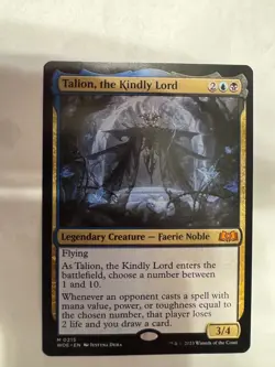 Magic the Gathering Talion, the Kindly Lord Wilds Regular - Image 1