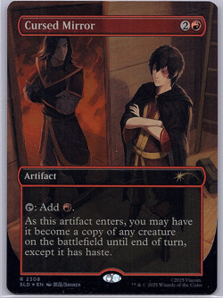 Cursed Mirror (Rainbow Foil) Avatar Secret Lair Drop Series 2308 NM MTG - Image 1