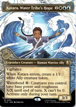 Katara, Water Tribe's Hope SHOWCASE Avatar: The Last Airbender Magic MTG NM - Image 1