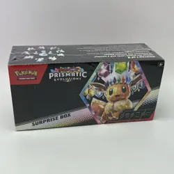 Pokemon TCG Scarlet & Violet Prismatic Evolutions Surprise Box Factory Sealed - Image 1