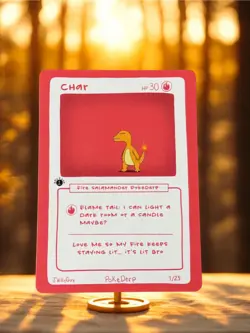 Char (Charmander) 1/25 - 1st Edition Pokederp First Print Fan Art - Pokemon - Image 1