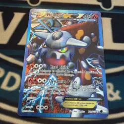 Pokemon TCG Heatran-EX Plasma Freeze 109/116 Holo Full Art - Image 1