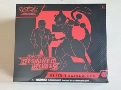 Pokemon Destined Rivals Elite Trainer Box ETB SHIPS NOW ⚡⚡ - Image 1
