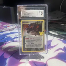 Pokemon Umbreon Gold Star Celebrations Classic Coll POP Series 5 Holo #17 CGC 10 - Image 1