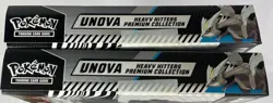 Pokemon TCG: Lot of 2 UNOVA Heavy Hitters Premium Collection Boxes NEW Sealed - Image 4