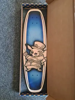 2022 Pokemon World Championships Exclusive Bear Walker Pikachu Skateboard London - Image 1
