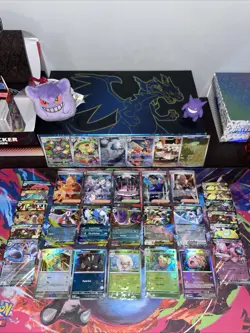 Pokemon TCG: Lot Of IR’s, Ex’s, Promos, Masterball, Pokeballs, Cosmos, & More! - Image 1