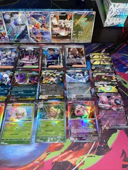 Pokemon TCG: Lot Of IR’s, Ex’s, Promos, Masterball, Pokeballs, Cosmos, & More! - Image 4