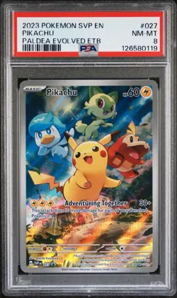 Pokemon PSA 8 Mixed Lot - Image 4