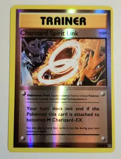 CHARIZARD Spirit Link - #75/108 - XY Evolutions Reverse Holo Uncommon Pokemon - Image 1