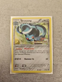 Pokemon TCG Bronzong XY BLACKSTAR PROMO XY21 Nintendo 2014 EXC - Image 1