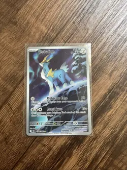 Pokemon Cobalion 144/086 Sv: Black Bolt Illustration Rare Holo Near Mint - Image 1