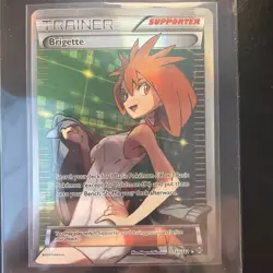 Brigette (Full Art) 161/162 Pokemon XY - BREAKthrough Ultra Rare NM - Image 1
