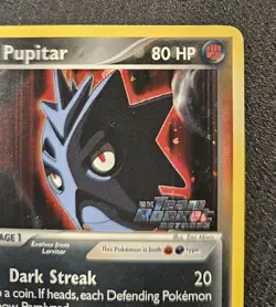 Pokemon Dark Pupitar 41/109 Ex Team Rocket Returns Holo Stamped - Image 3