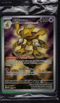 Pokemon: TCG Alakazam 009 MEP Mega Evolution Elite Trainer Box Promo Sealed - Image 1