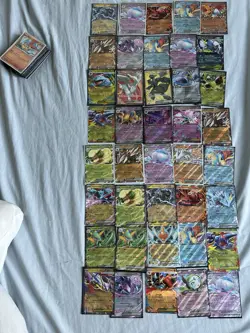 Pokemon TCG lot of 50 ascended heroes ex’s and full arts mega evo black & white - Image 1