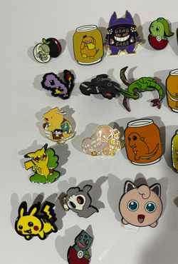 Pokemon Collector Pins Lot of 19 Pieces - Image 2