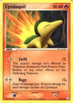 Pokemon Cyndaquil (59/49) EX Battle Stadium LP - Image 1