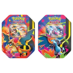 Pokemon TCG: Mega Charizard EX Tins SET OF 2 PRE-ORDER releases 2/20/2026 - Image 1