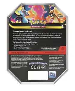 Pokemon TCG: Mega Charizard EX Tins SET OF 2 PRE-ORDER releases 2/20/2026 - Image 2