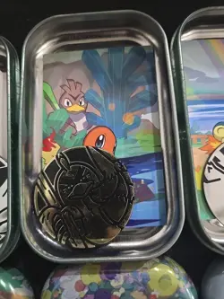 Pokemon Celebrations 25th Anniversary Mini Tin Lot of 5 (OPENED!) Coins Inserts - Image 5