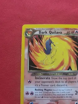 Pokemon: Dark Quilava #39/105 Neo Destiny 2000 Vintage Non-holo - LP / MP - L114 - Image 4