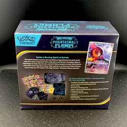 Pokemon TCG Mega Evolution Phantasmal Flames ETB Elite Trainer Box - Image 2