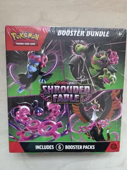 Pokemon TCG Shrouded Fable Booster Bundle Box Factory Sealed 6 Packs New - Image 1