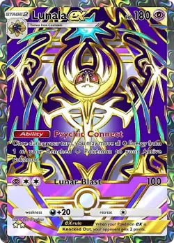 Pokemon TCG Pocket - Lunala EX 2⭐- English - Deluxe EX - Image 1