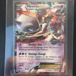 Pokemon TCG - Mewtwo EX (62) Ultra Rare XY - BREAKthrough 62/162 LP/NM - Image 1