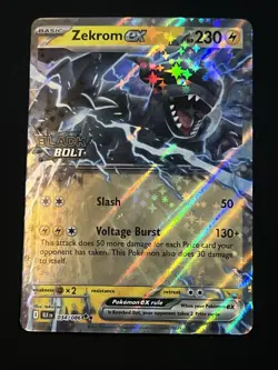 x3 Zekrom Ex 034/086 (Black Bolt Stamped) NM TCG Pokemon - Image 4