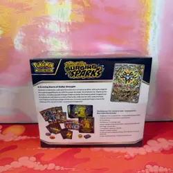 Sealed Pokemon Surging Sparks Elite Trainer Box ETB Brand New 9 Packs + Promo - Image 2