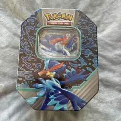 Pokemon Trading Card Game Tin with Quaquaval Card Showing New & Sealed Bargain - Image 1