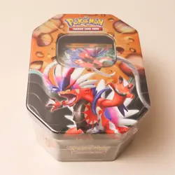 Pokemon TCG Slashing Legends Tin Sealed Trading Card Game Collectible NM - Image 1