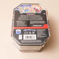Pokemon TCG Slashing Legends Tin Sealed Trading Card Game Collectible NM - Image 2