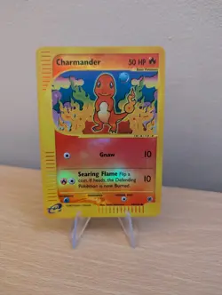 Pokemon Card Charmander 98/165 Expedition Base Set Reverse Holo Near Mint - Image 1